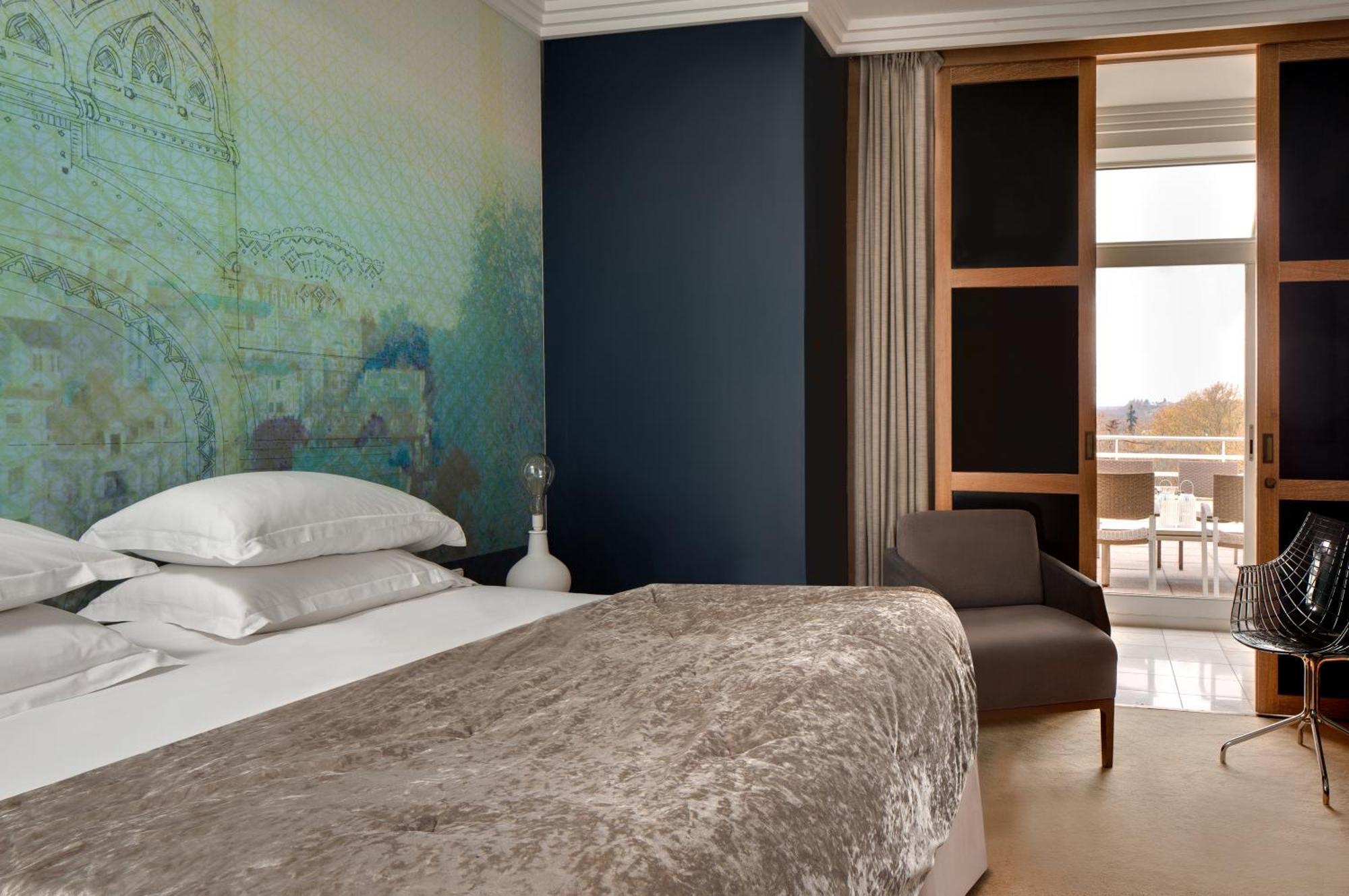 วิชี สปา โฮเต็ล เล เซเลแตง Hotel ภายนอก รูปภาพ A room at the hotel
